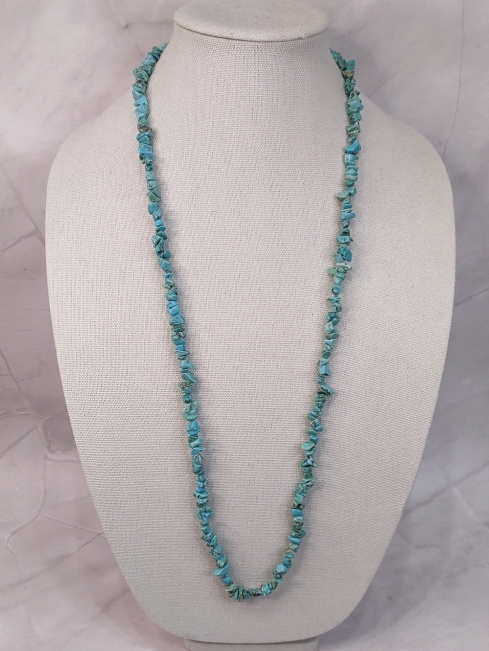 Artisan Crafted Turquoise Nugget Necklace